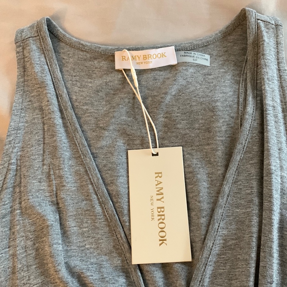 Grey cotton dress